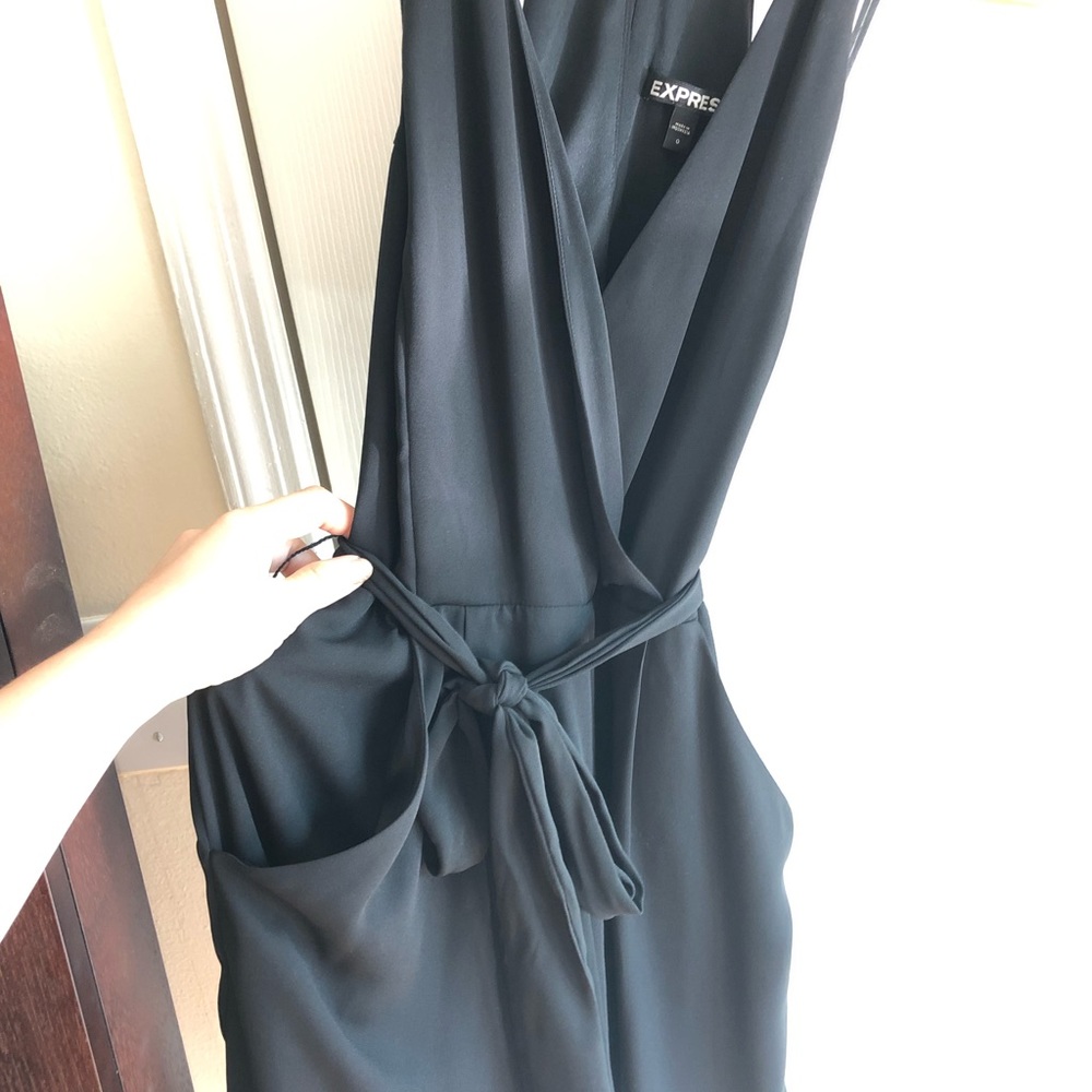 All black romper